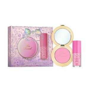Too Faced Pink Blush and Gloss Set